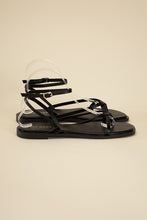 Load image into Gallery viewer, Flat Wrap Sandals | Multiple Colors