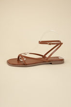 Load image into Gallery viewer, Flat Wrap Sandals | Multiple Colors