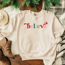 Load image into Gallery viewer, Believe Colorful Graphic Sweatshirt