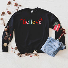 Load image into Gallery viewer, Believe Colorful Graphic Sweatshirt