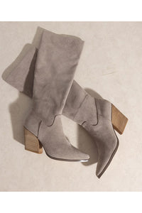 Tall Suede Boot