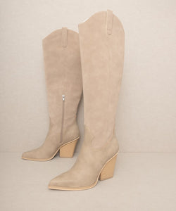 Knee High Western Boots
