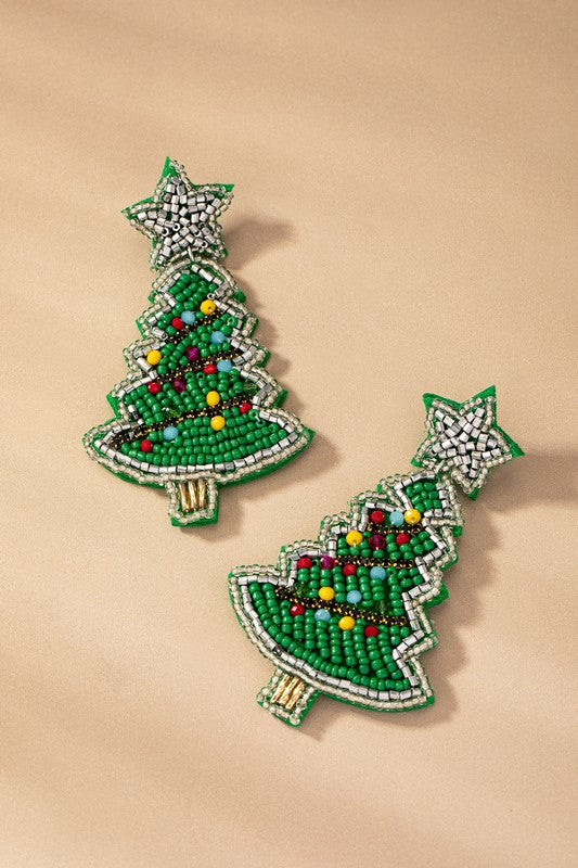 Christmas Tree Earrings