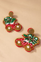 Load image into Gallery viewer, Christmas Truck Earrings