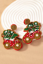 Load image into Gallery viewer, Christmas Truck Earrings