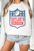 Load image into Gallery viewer, PLUS SIZE TAYLORS FOOTBALL GRAPHIC SWEATSHIRT