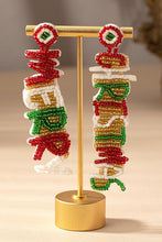 Load image into Gallery viewer, Merry Christmas Earrings