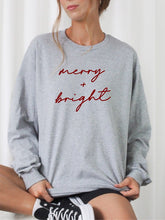 Load image into Gallery viewer, Merry and Bright Sweatshirt