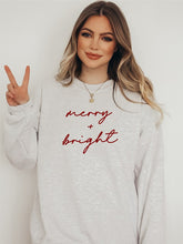 Load image into Gallery viewer, Merry and Bright Sweatshirt