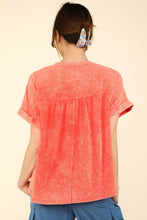 Load image into Gallery viewer, VERY J Nochted Short Sleeve Washed T-Shirt