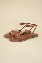 Load image into Gallery viewer, Flat Wrap Sandals | Multiple Colors