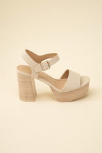 Load image into Gallery viewer, Ankle Strap Platform Heels