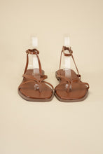 Load image into Gallery viewer, Flat Wrap Sandals | Multiple Colors