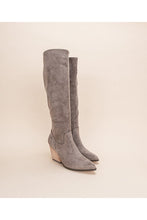 Load image into Gallery viewer, Tall Suede Boot