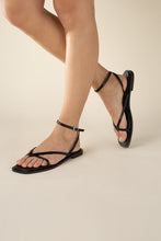 Load image into Gallery viewer, Flat Wrap Sandals | Multiple Colors