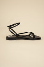 Load image into Gallery viewer, Flat Wrap Sandals | Multiple Colors