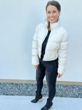 Load image into Gallery viewer, Puffer Jacket | Bone
