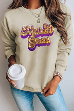 Load image into Gallery viewer, Letter Graphic Sequin Round Neck Sweatshirt