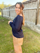 Load image into Gallery viewer, Hair Down | Navy