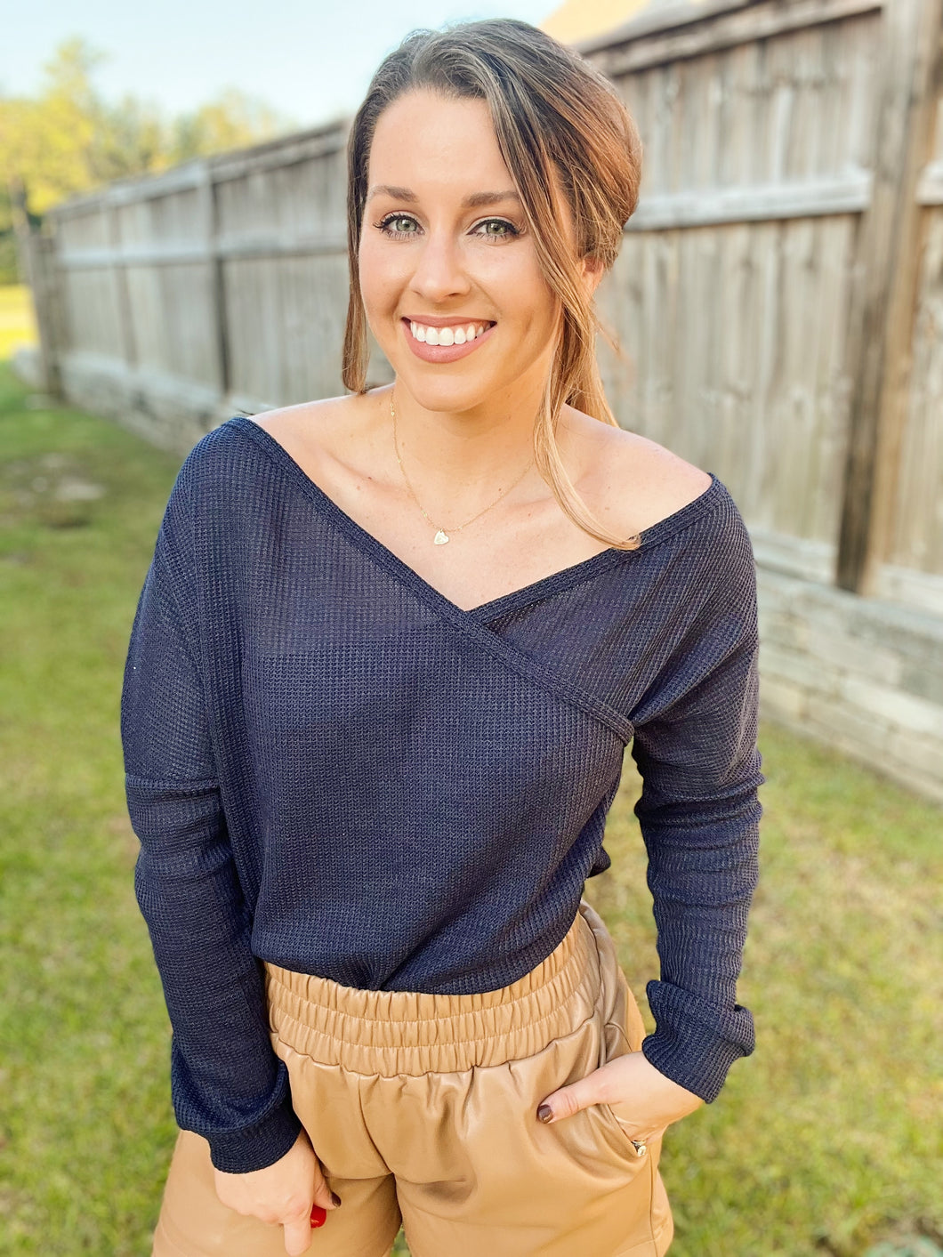 Hair Down | Navy