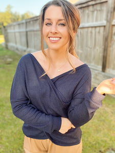 Hair Down | Navy
